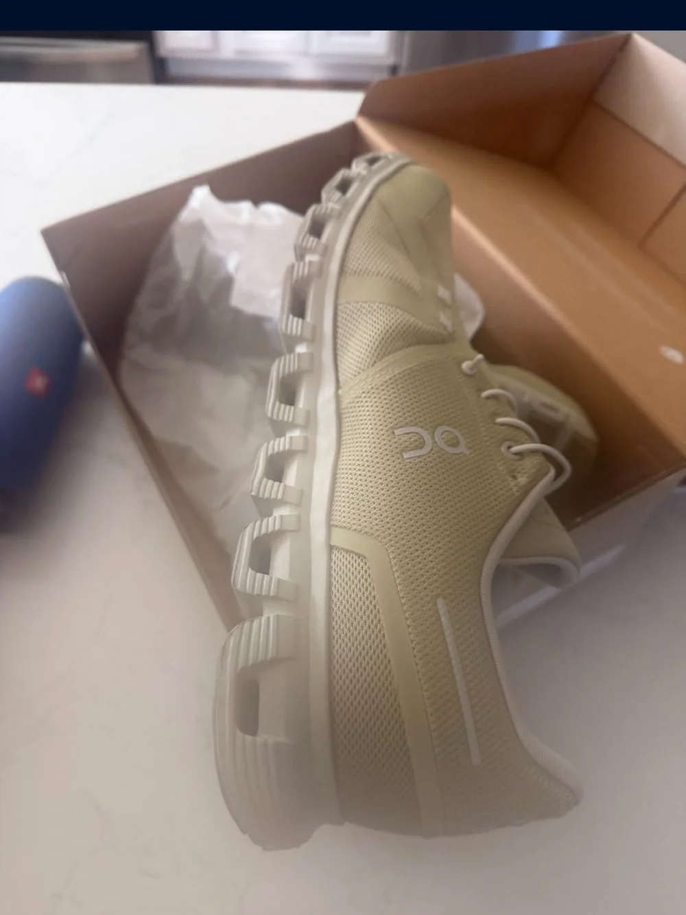On Running Cloud Runner Sneakers in Light Olive